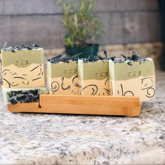 3Pk Mint Tea & Charcoal Goat Milk Lather Essential - Picture 2 of 3